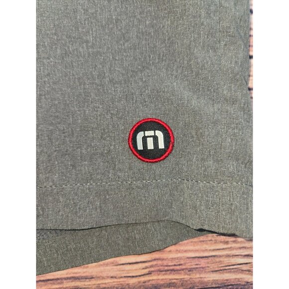 Travis Mathew Mens Two-Tone Golf Shorts 38 Black & Gray - Picture 4 of 9